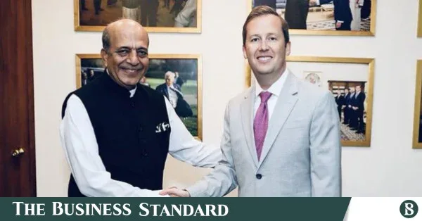 Sergio Gor and Dinesh Trivedi hold meeting in Dhaka
