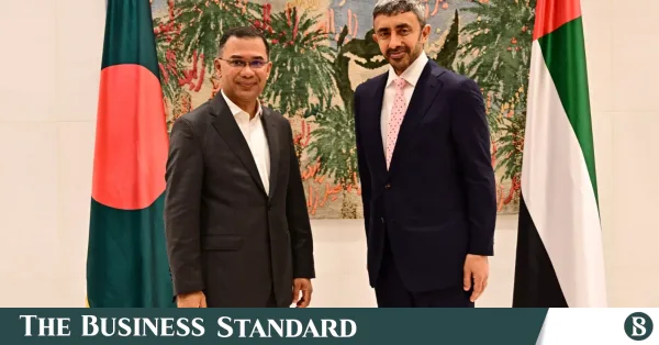 PM and UAE Foreign Minister discuss strengthening economic ties