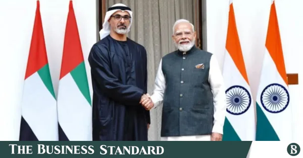 Modi and Abu Dhabi Crown Prince hold talks at BRICS Summit